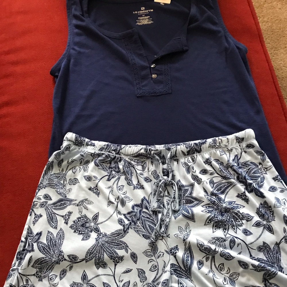 Two piece short pajama set by Liz Claiborne